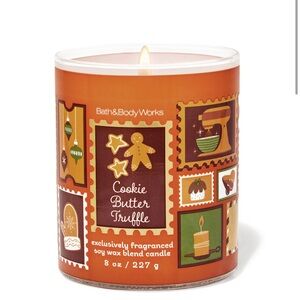 Bath & Body Works Cookie Butter Truffle Candle - Warm Brown